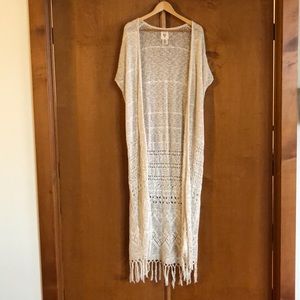 Sleeveless Crochet Cape/Shawl